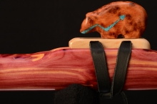 Eastern Red Cedar Native American Flute, Minor, Mid A-4, #F53I